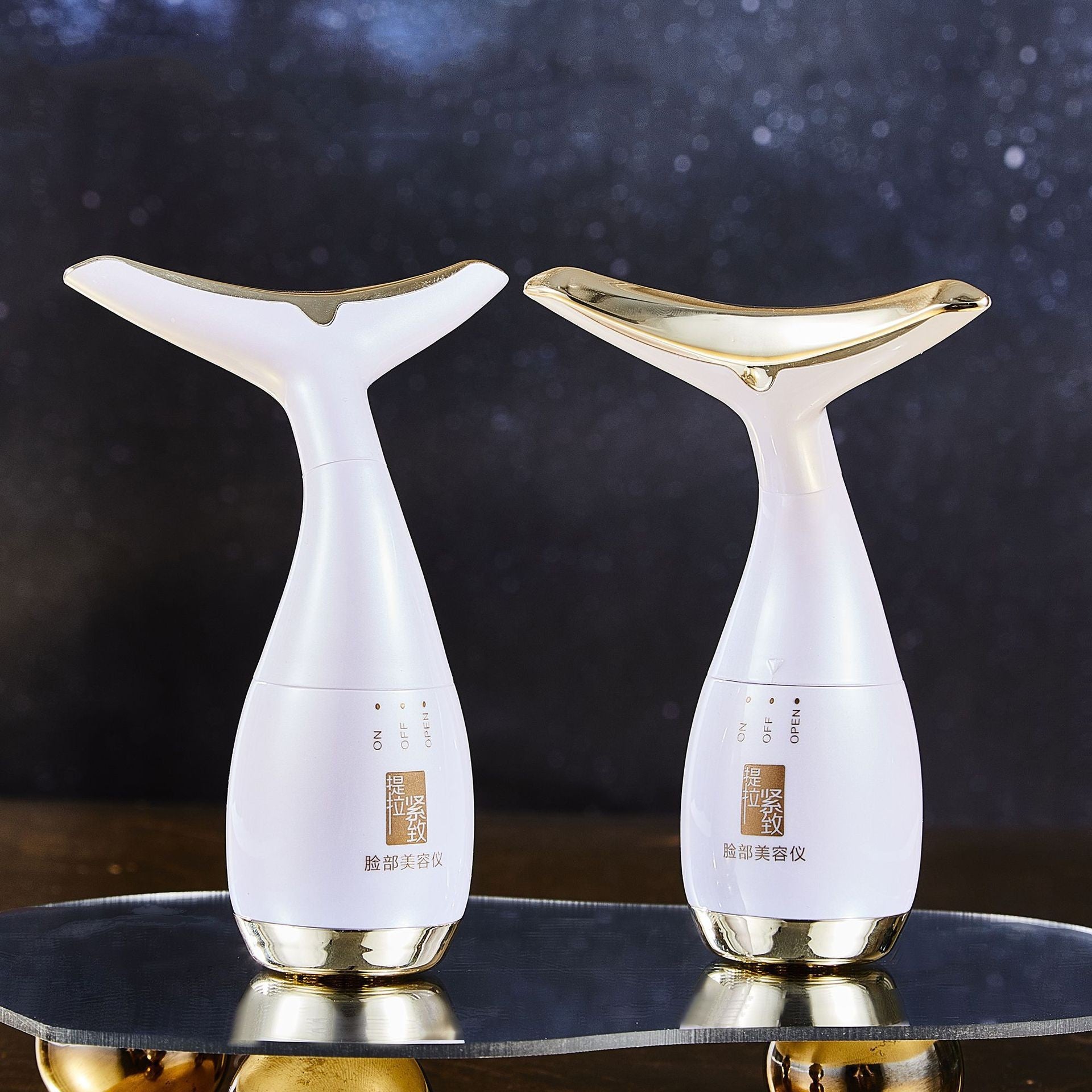 Ultrasonic Facial Massage Device