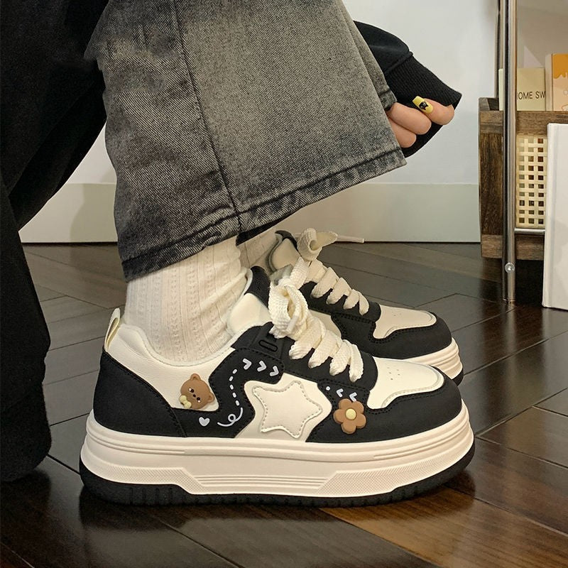 Women's Star-Pattern Casual Sneakers