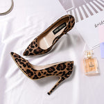 Women's Leopard Print Stiletto Heels