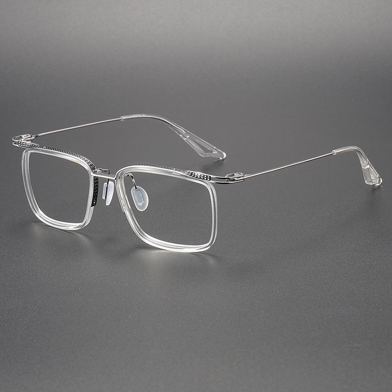 Titanium Anti-Blue-Light Eyeglass Frames