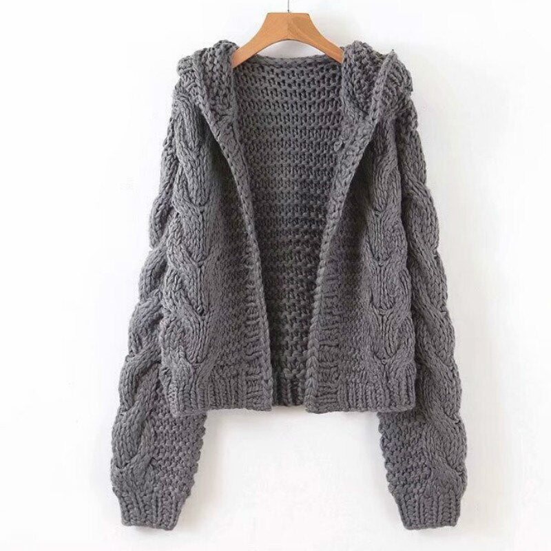 Women's hand-knitted wool sweater product image 6