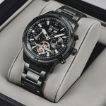 Men's Openwork Multifunction Watch