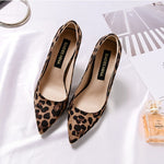 Women's Leopard Print Stiletto Heels