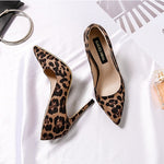 Women's Leopard Print Stiletto Heels