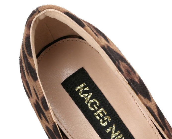 Women's Leopard Print Stiletto Heels