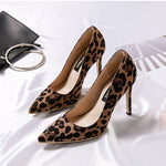 Women's Leopard Print Stiletto Heels