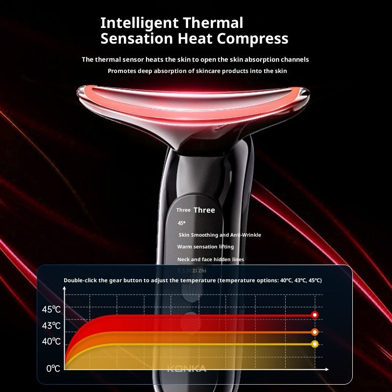 Warm Neck Massager with Vibration and EMS