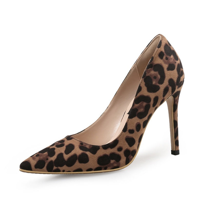 Women's Leopard Print Stiletto Heels