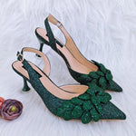 Women's Party Shoes and Bag Set