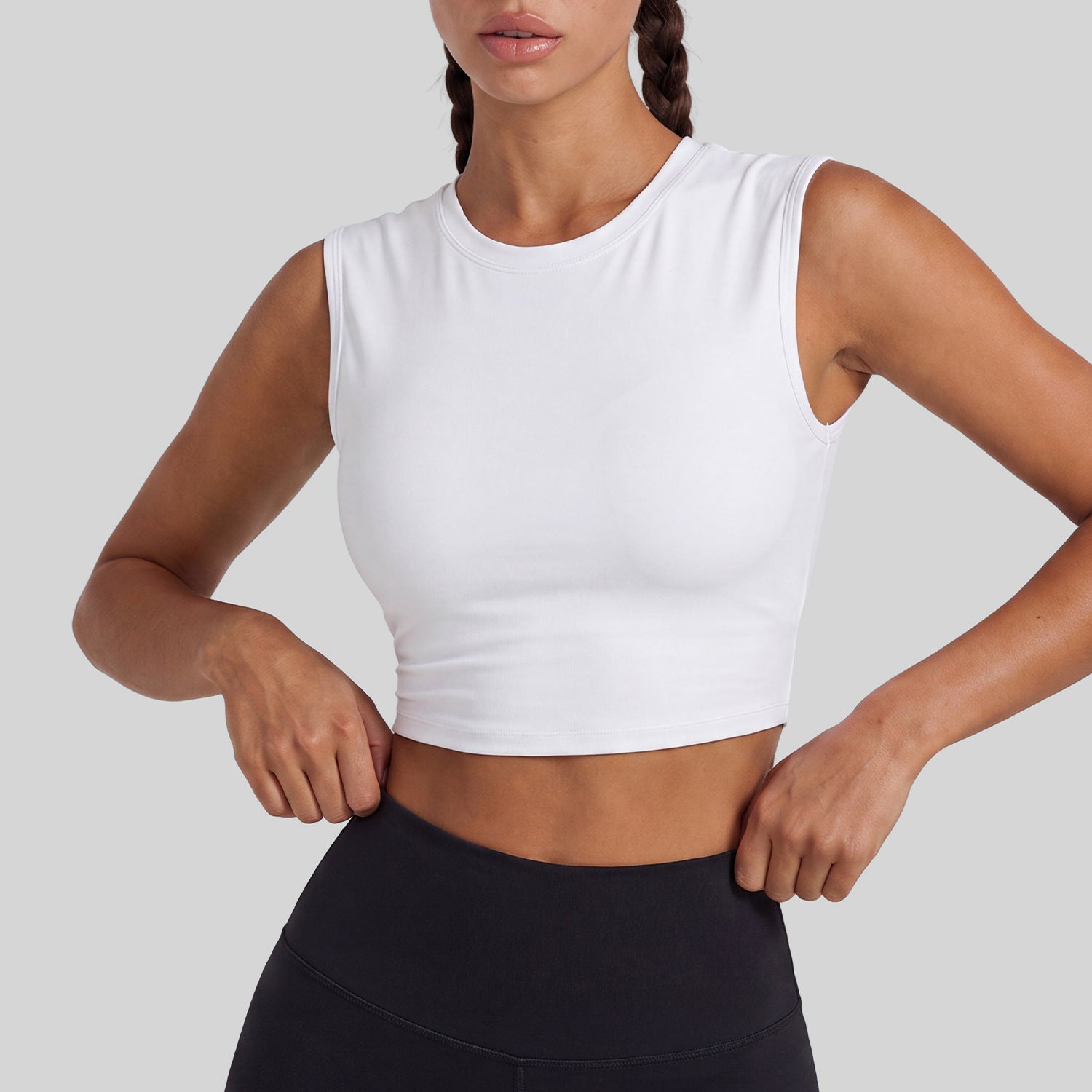 Women's Twist-Front Sports Bra Tank Top