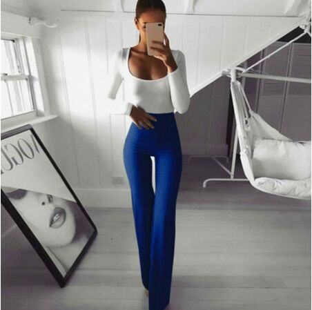 Women's High-Waist Flared Yoga Pants