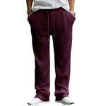 Men's High-Waist Wide-Leg Trousers