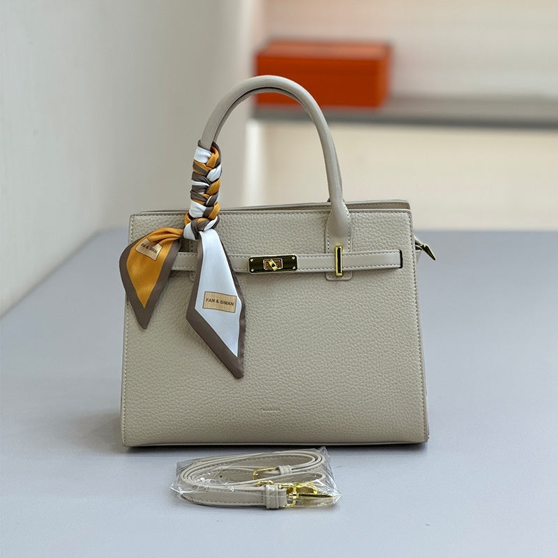 Women's Vintage Structured Handbag
