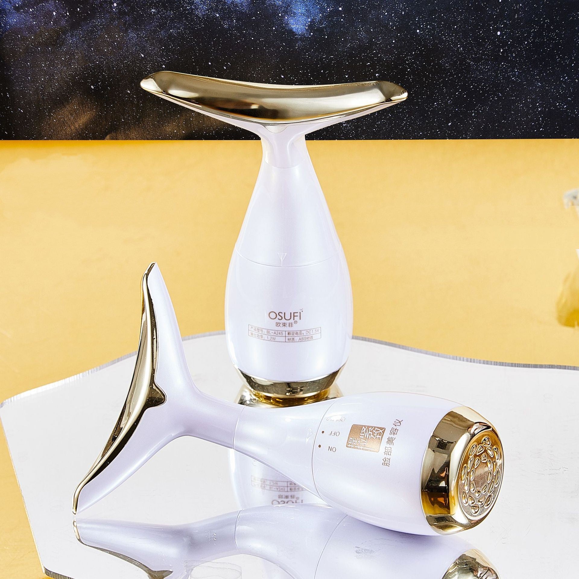 Ultrasonic Facial Massage Device