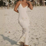Women's long knitted slip dress product image 3