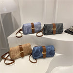 Women's Korean-Style Baguette Shoulder Bag