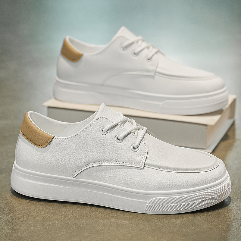 Men's Harajuku-Style Casual Leather Shoes