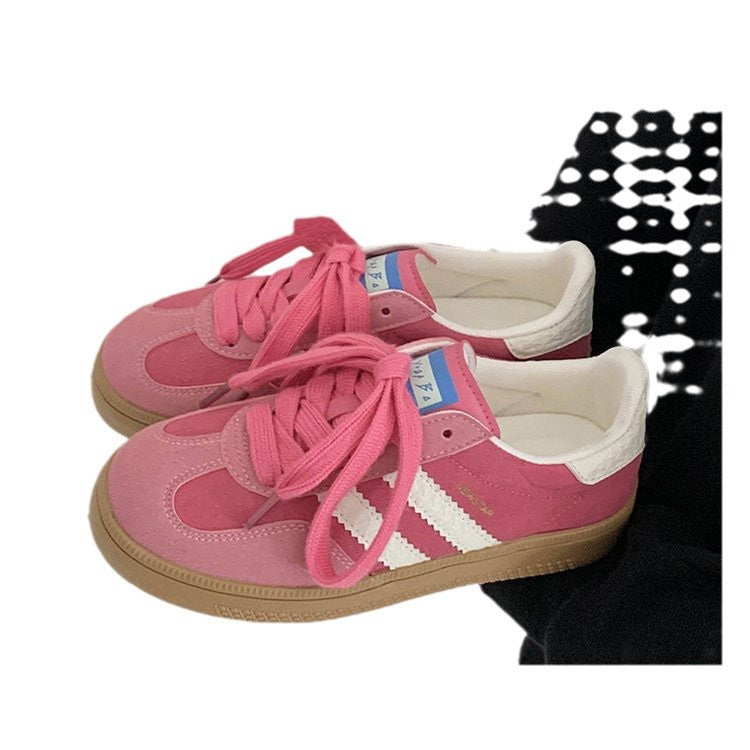 Women's Retro White Casual Sneakers