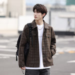 Men's Quilted PU Leather Jacket