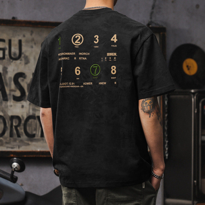 Men's Heavyweight Linen-Blend T-Shirt