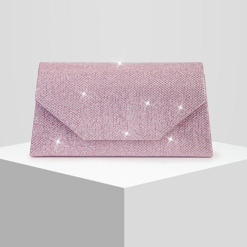 Women's Glittering Evening Clutch Bag