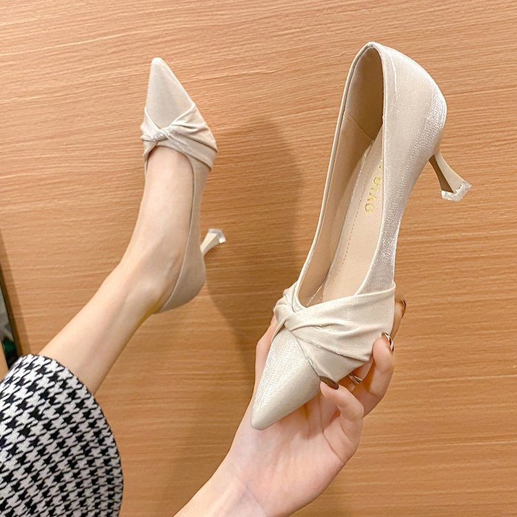 Women's French-Style Pointed-Toe Stiletto Heels