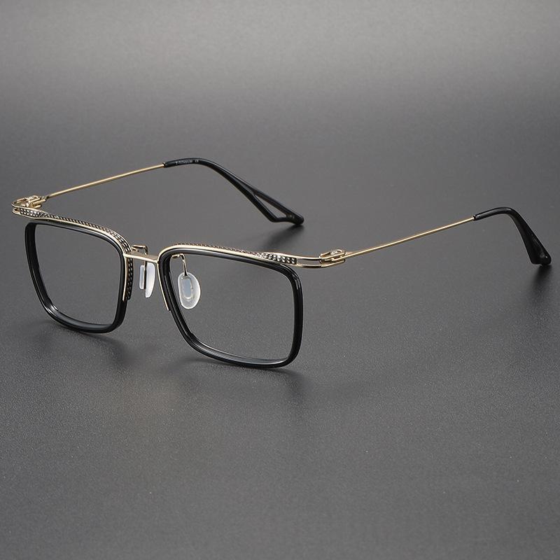Titanium Anti-Blue-Light Eyeglass Frames