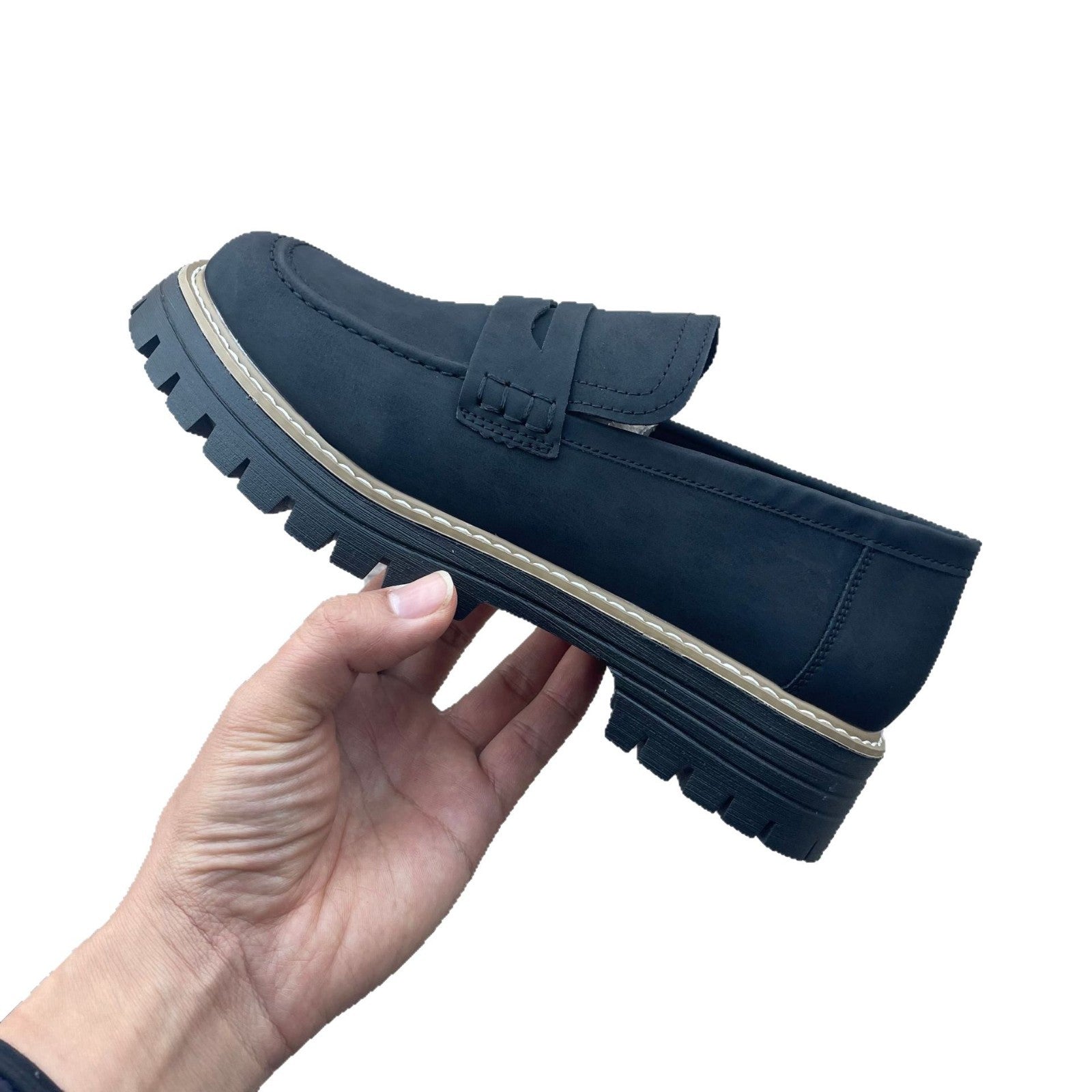 Women's Plus-Size Casual Leather Shoes