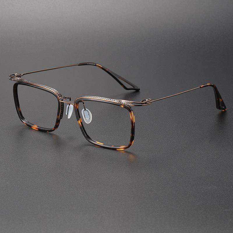 Titanium Anti-Blue-Light Eyeglass Frames
