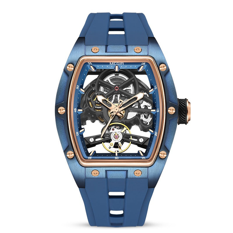 Men's Openwork Mechanical Watch