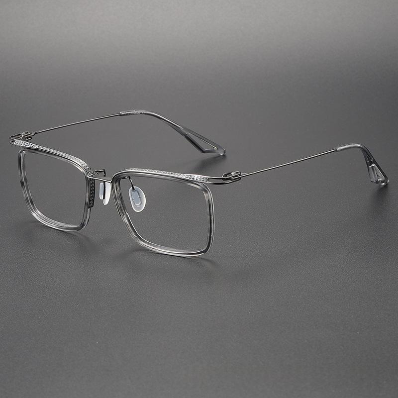 Titanium Anti-Blue-Light Eyeglass Frames