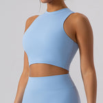 Women's High-Neck Yoga Sports Vest