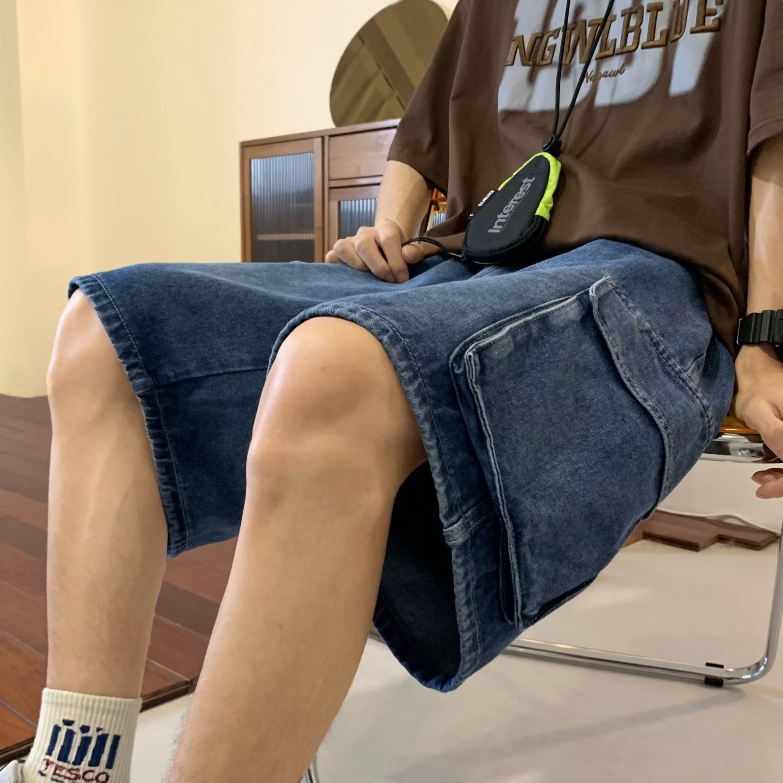 Men's Casual Denim Shorts