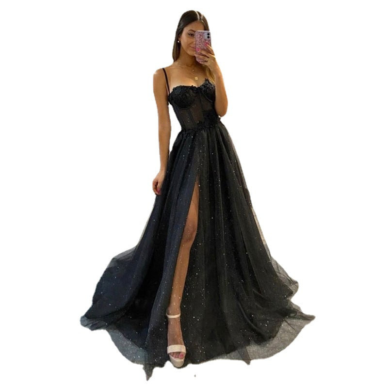 Elegant Black Evening Dress
