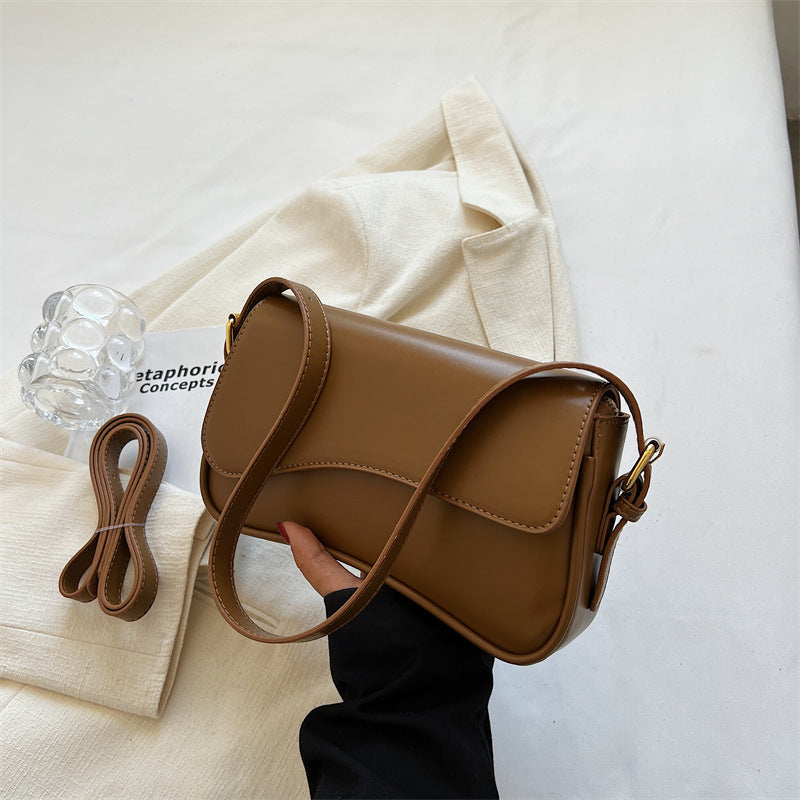 Women's Magnetic Buckle Shoulder Bag