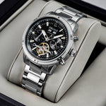 Men's Openwork Multifunction Watch