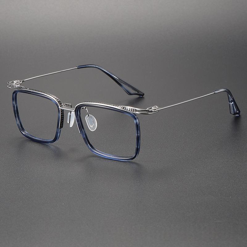 Titanium Anti-Blue-Light Eyeglass Frames