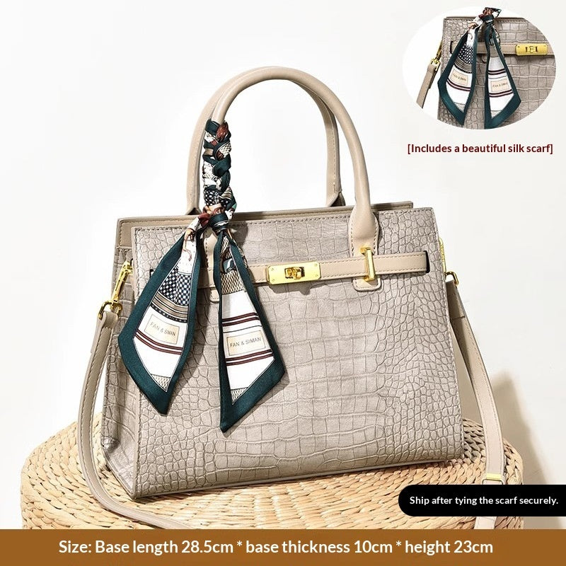 Women's Vintage Structured Handbag