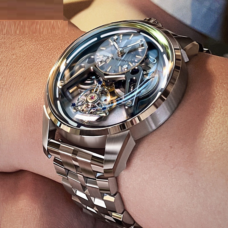 Men's Mechanical Tourbillon-Style Fashion Watch