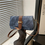 Women's Korean-Style Baguette Shoulder Bag
