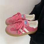 Women's Retro White Casual Sneakers