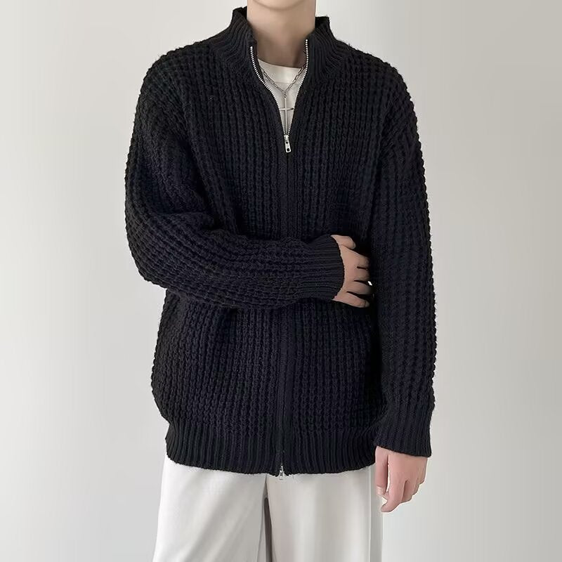 Men's Chunky Knit Autumn Cardigan Coat