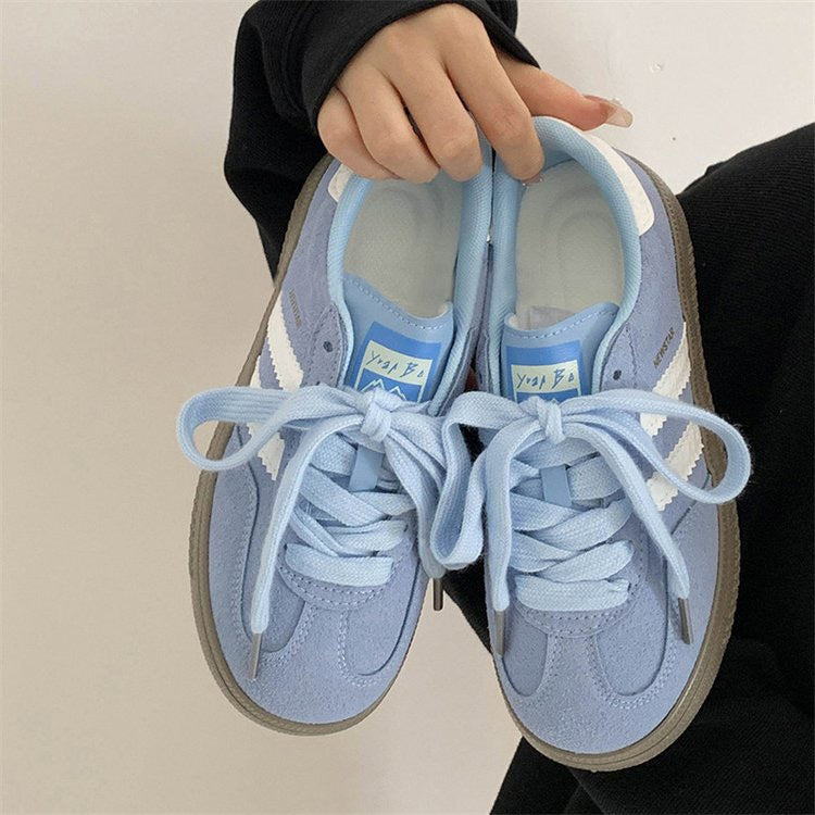 Women's Retro White Casual Sneakers