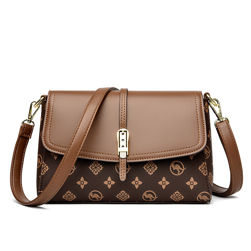 Women's Printed High-Capacity Shoulder Bag