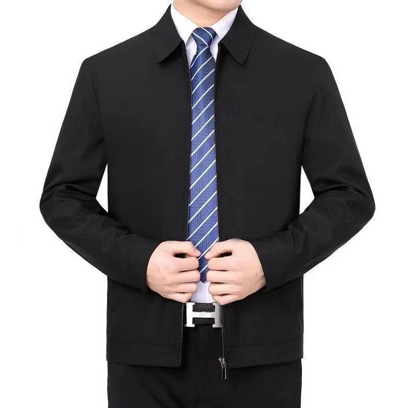 Men's Lightweight Corduroy Button-Up Jacket