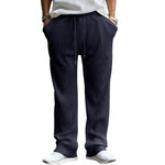 Men's High-Waist Wide-Leg Trousers